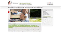 Desktop Screenshot of cartelautoverhuur.nl